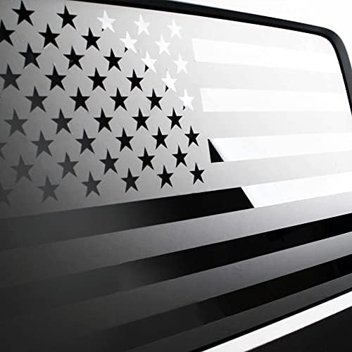 Xplore Offroad- מדבקות חלון דגל אמריקאי Precut | מתאים 2011-2018 ג'יפ רנגלר JKU